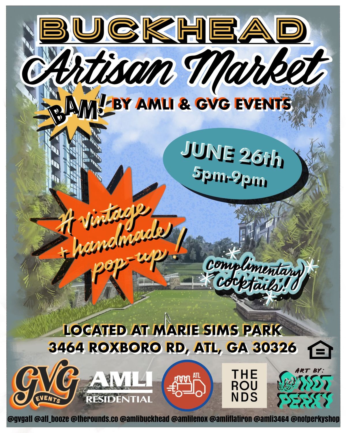 Buckhead Artisan Market by GVG Events and AMLI Residential