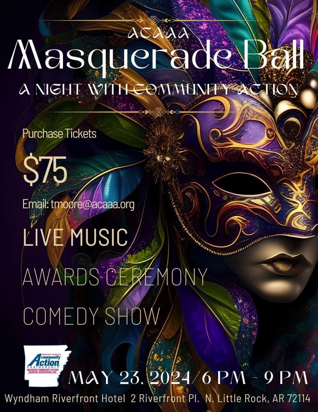 A Night with Community Action: Masquerade Ball