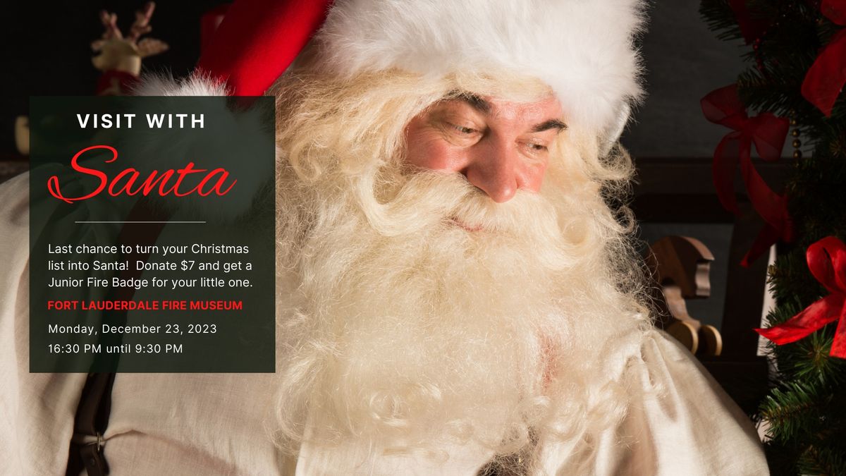 Meet Santa Claus and Capture the Moment!