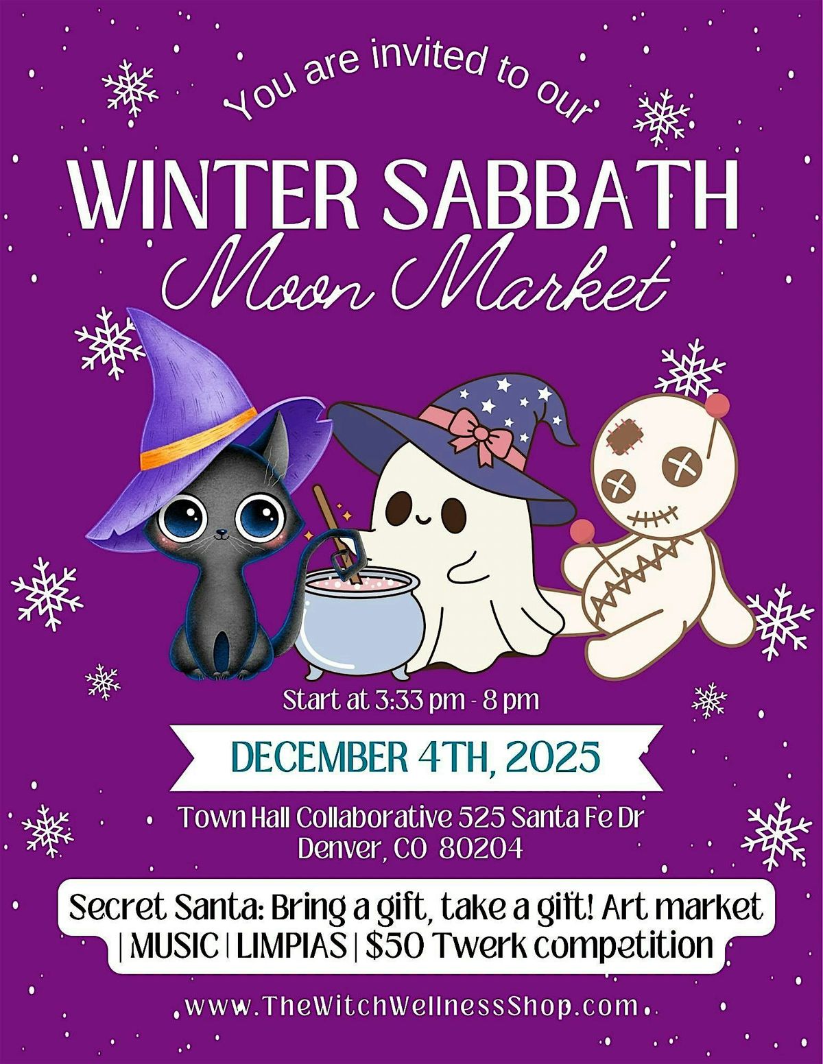 Full Moon Market | Free Event | Vision Boards | Vendors | $50 twerk contest