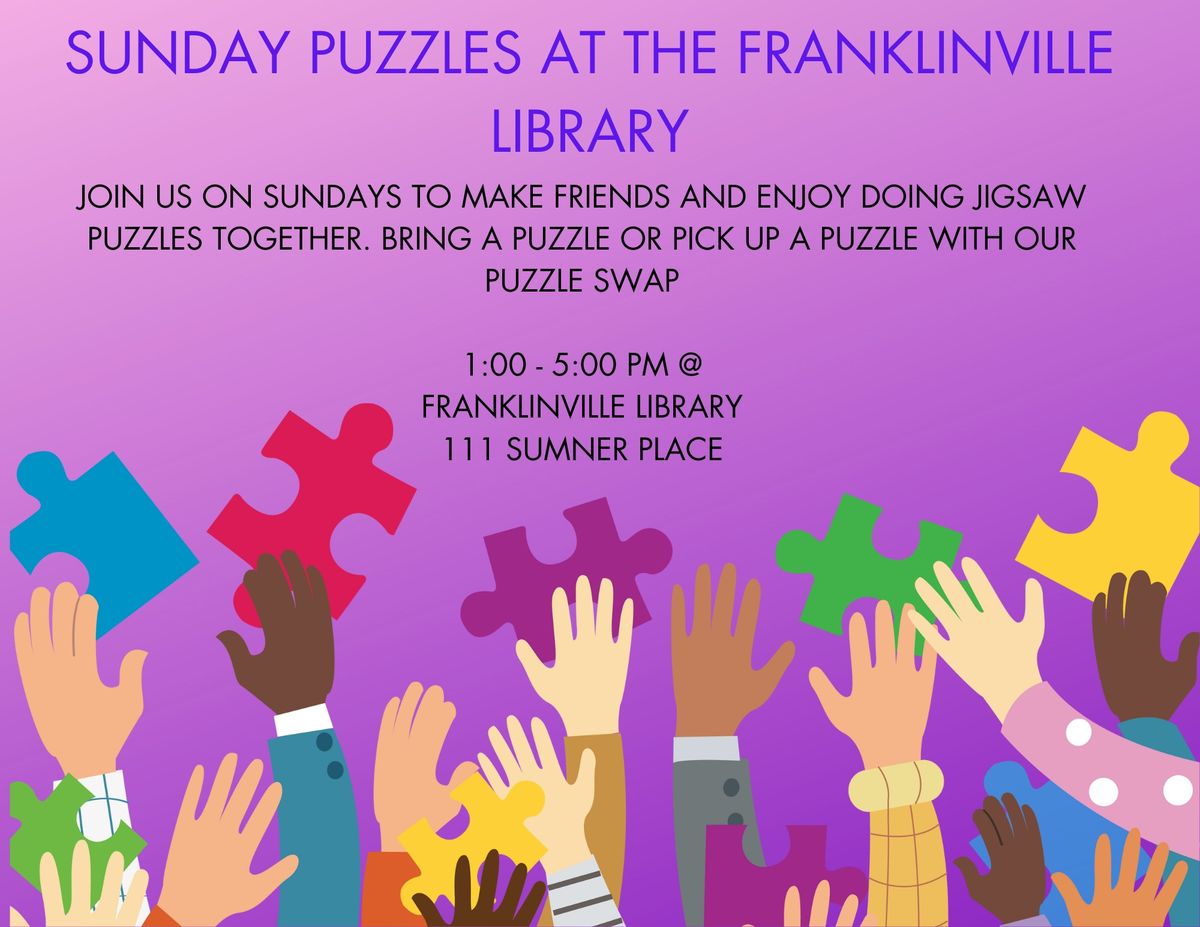 Sunday Puzzles