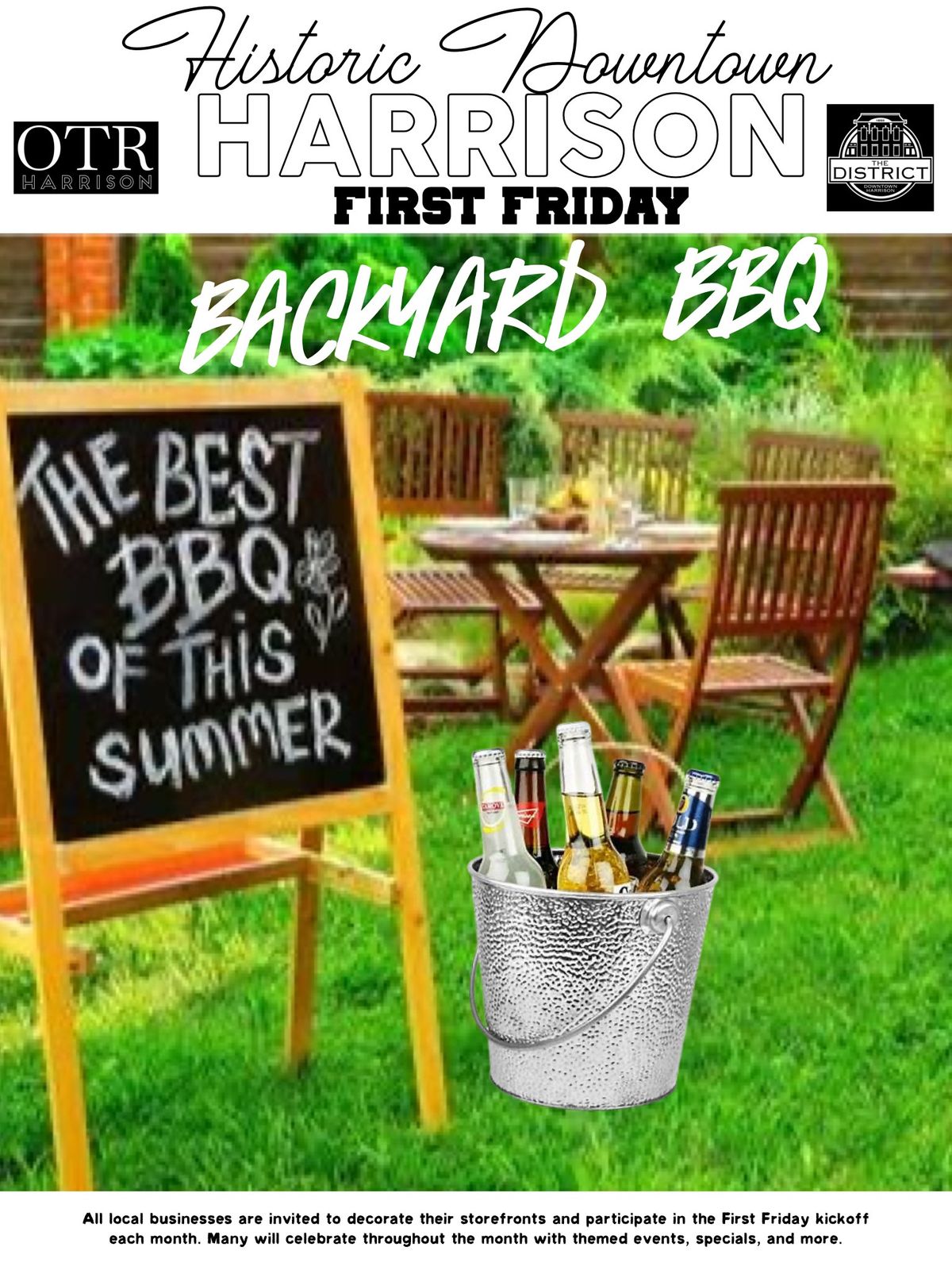 First Friday- Backyard BBQ