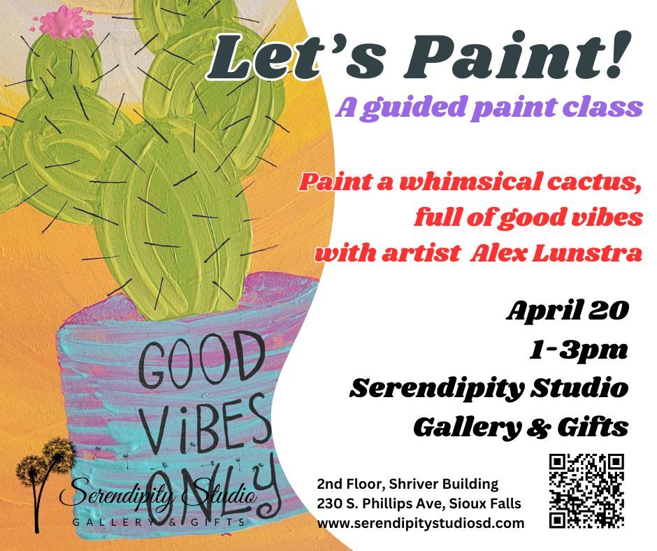 Let's Paint - a guided paint class with Alex Lunstra