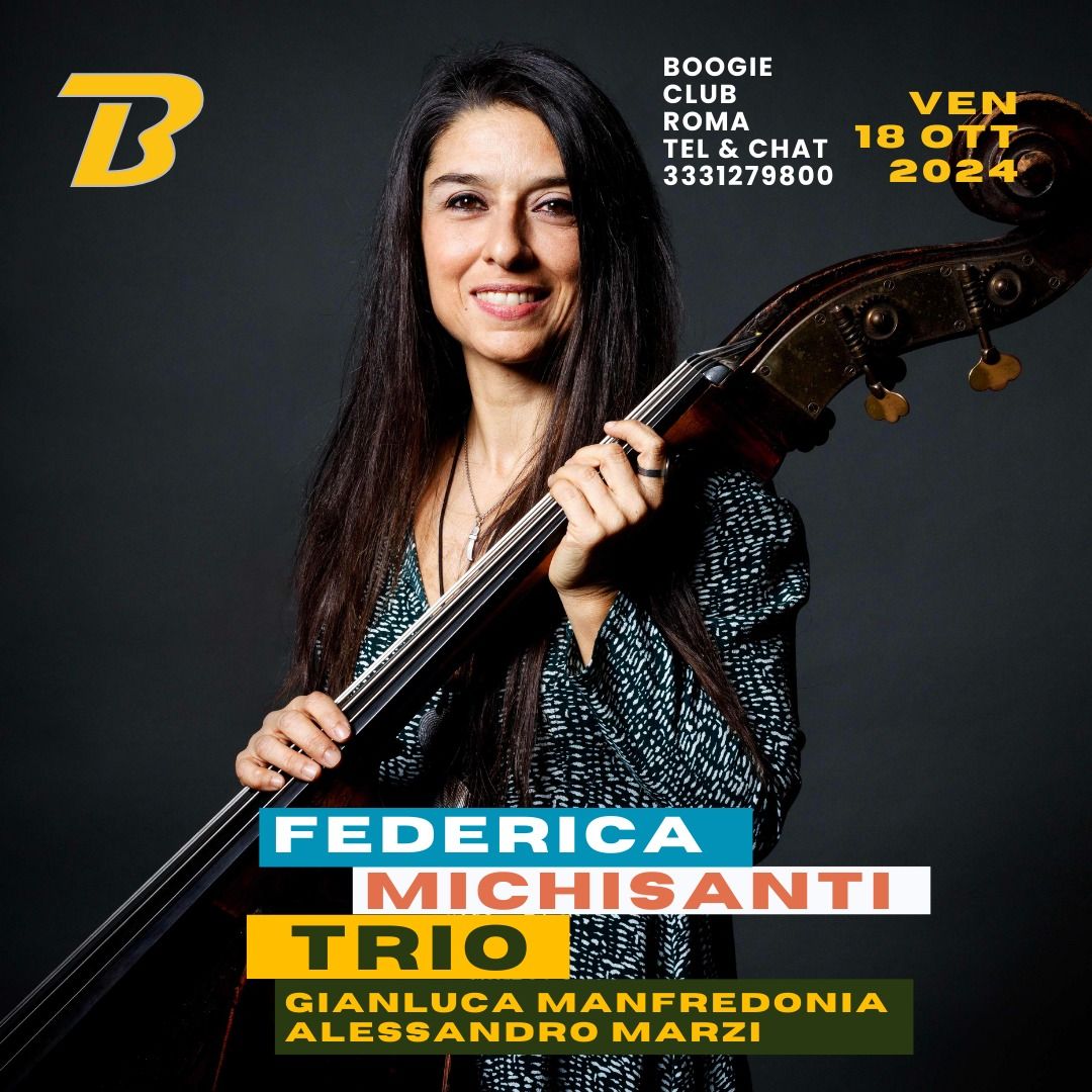 Federica Michisanti TRIO | Boogie Club 