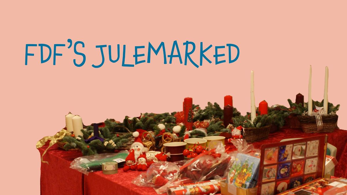 FDF's julemarked i Frederiksholm kirke