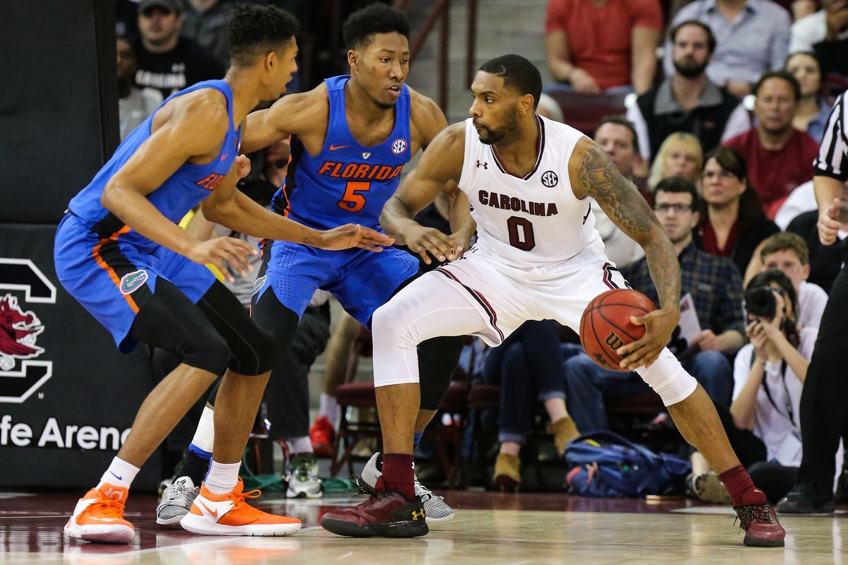 South Carolina Gamecocks at Florida Gators Mens Basketball