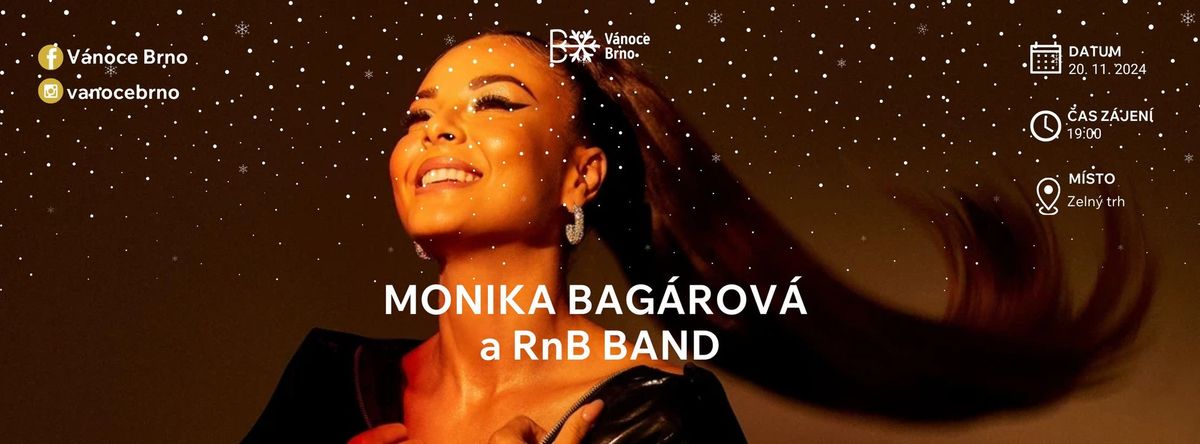 Monika Bag\u00e1rov\u00e1 a RnB Band | V\u00e1noce Brno