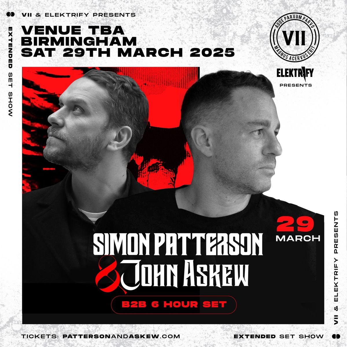 VII Birmingham: Simon Patterson & John Askew B2B 6 Hour Set