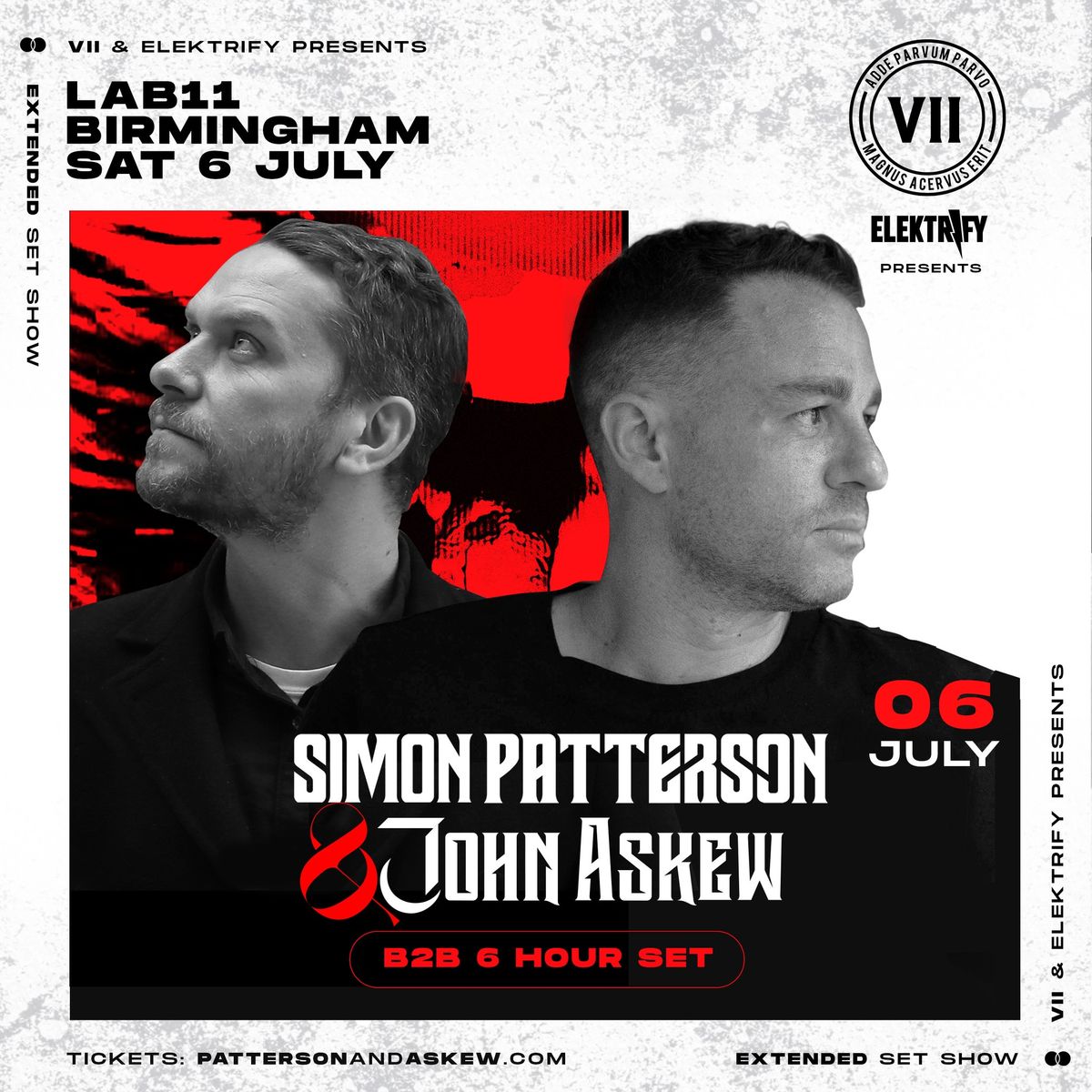 VII Birmingham: Simon Patterson & John Askew B2B 6 Hour Set