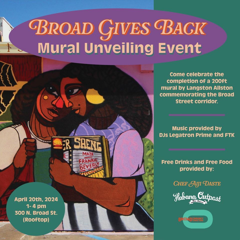 Broad Gives Back: Mural Unveiling Event