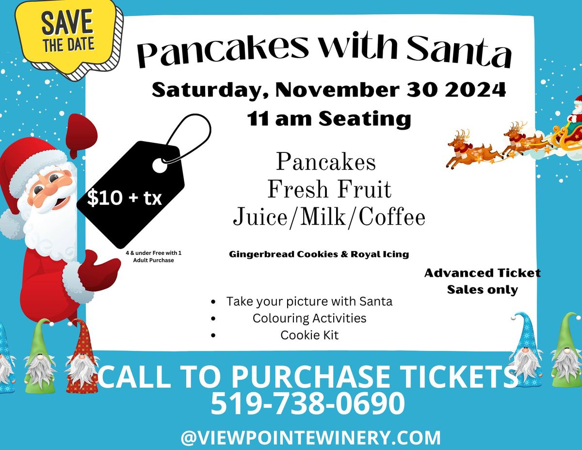 PANCAKES WITH SANTA