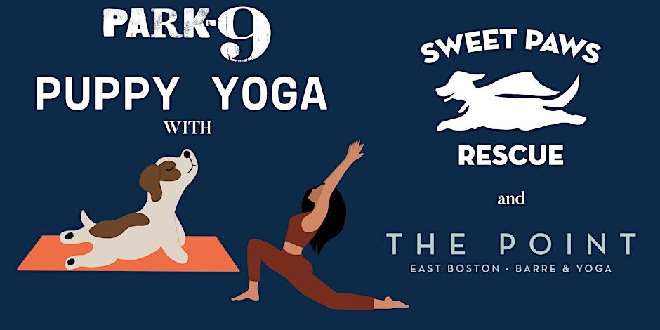 Puppy Yoga and Adoption Event with Sweet Paws Rescue