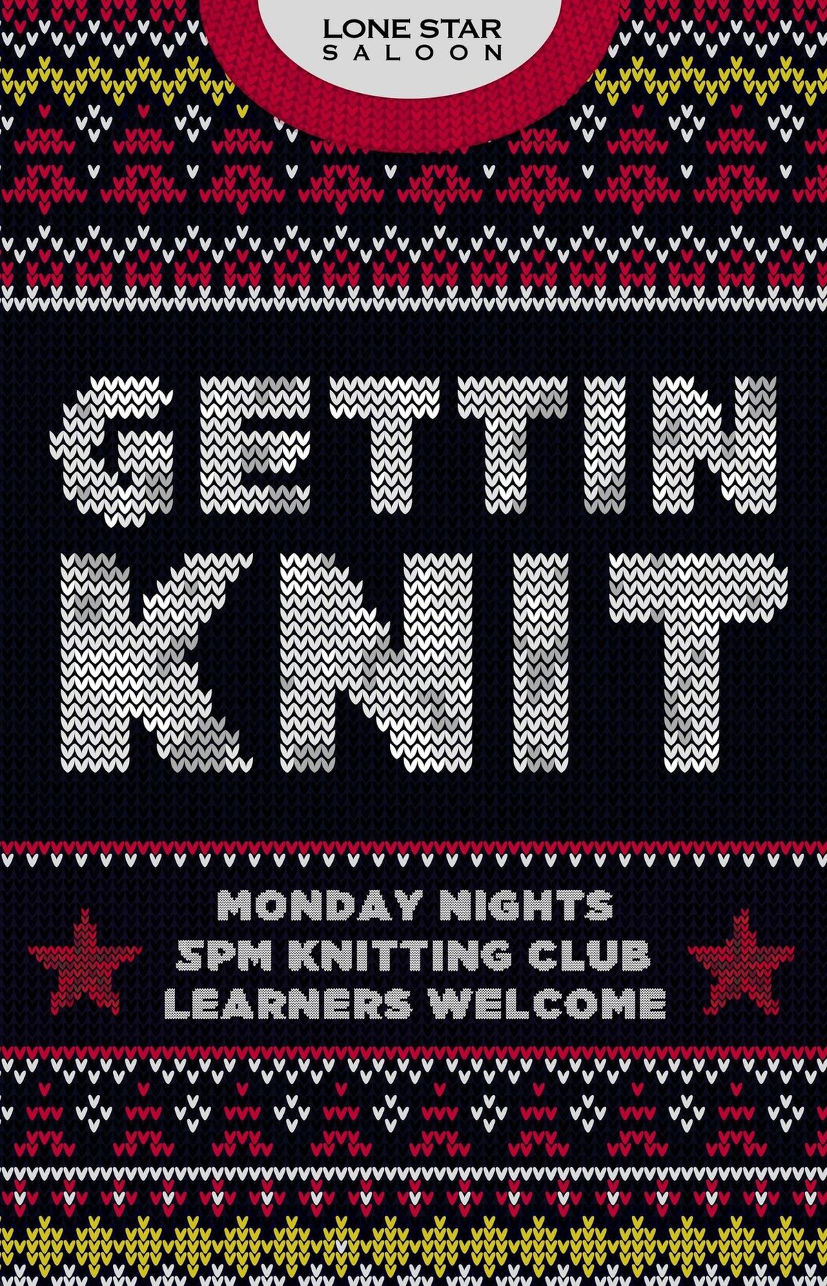 GETTIN KNIT - KNITTING NIGHT