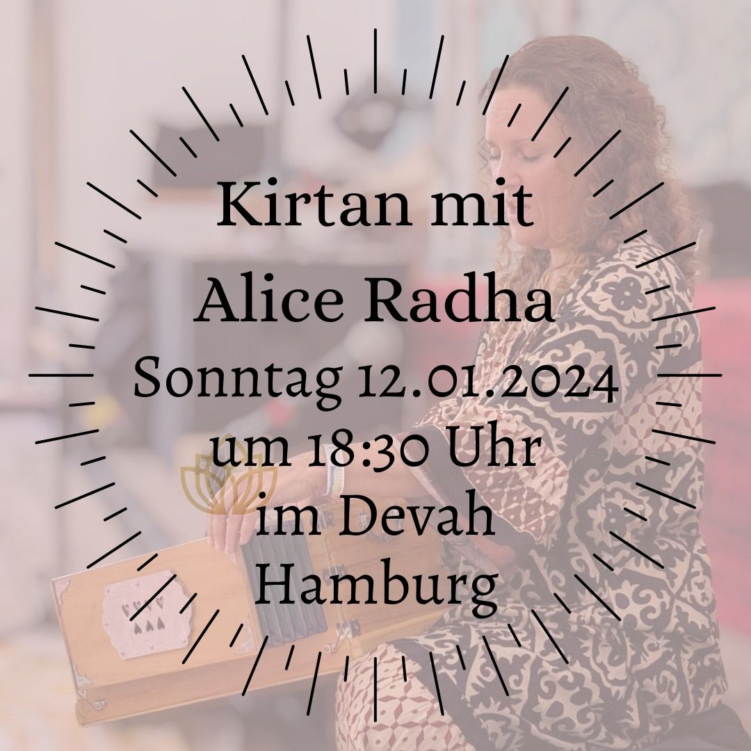 Kirtan - Mantra-Singen mit Alice Radha & Gastmusikern