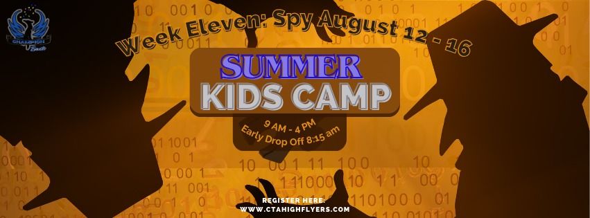 Summer Day Camp: Week Eleven (Spy) - SOLD OUT