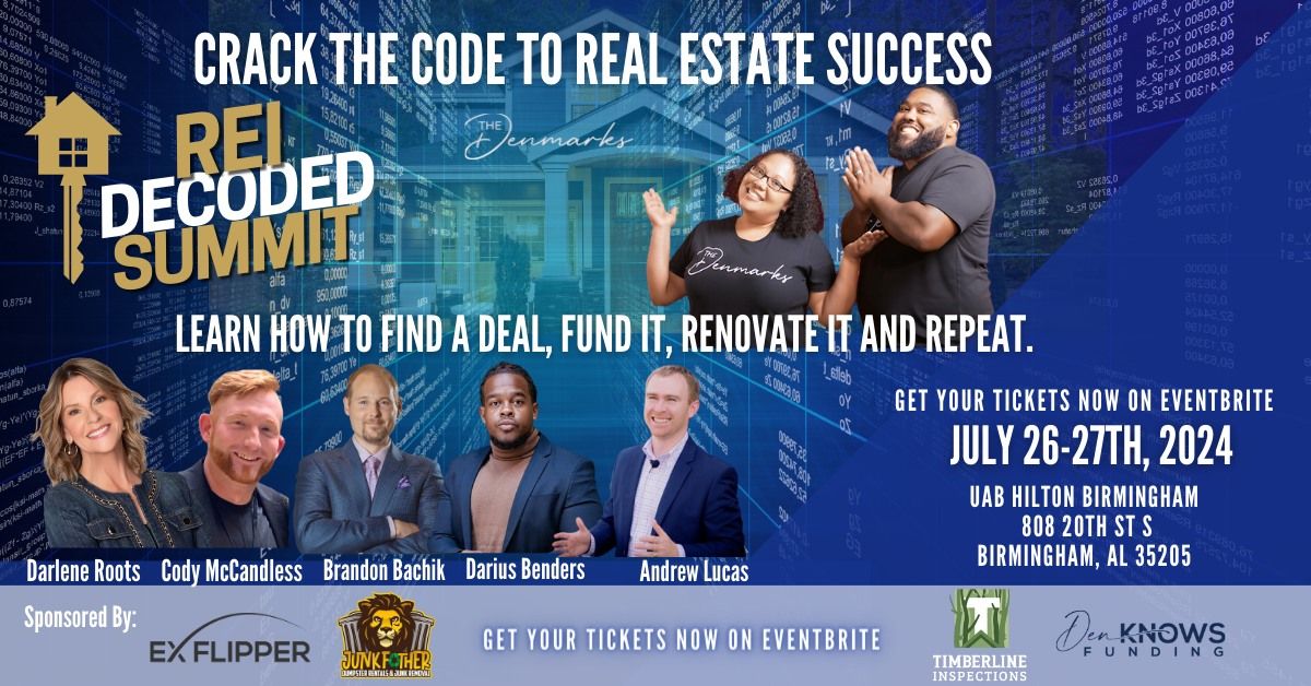Real Estate Investing Decoded Summit