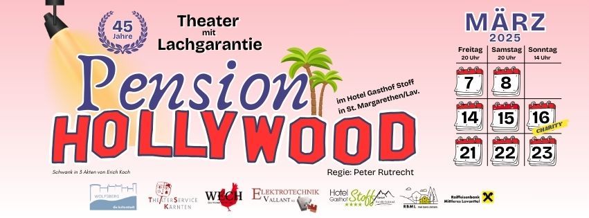 "Pension Hollywood" - Theater 2025