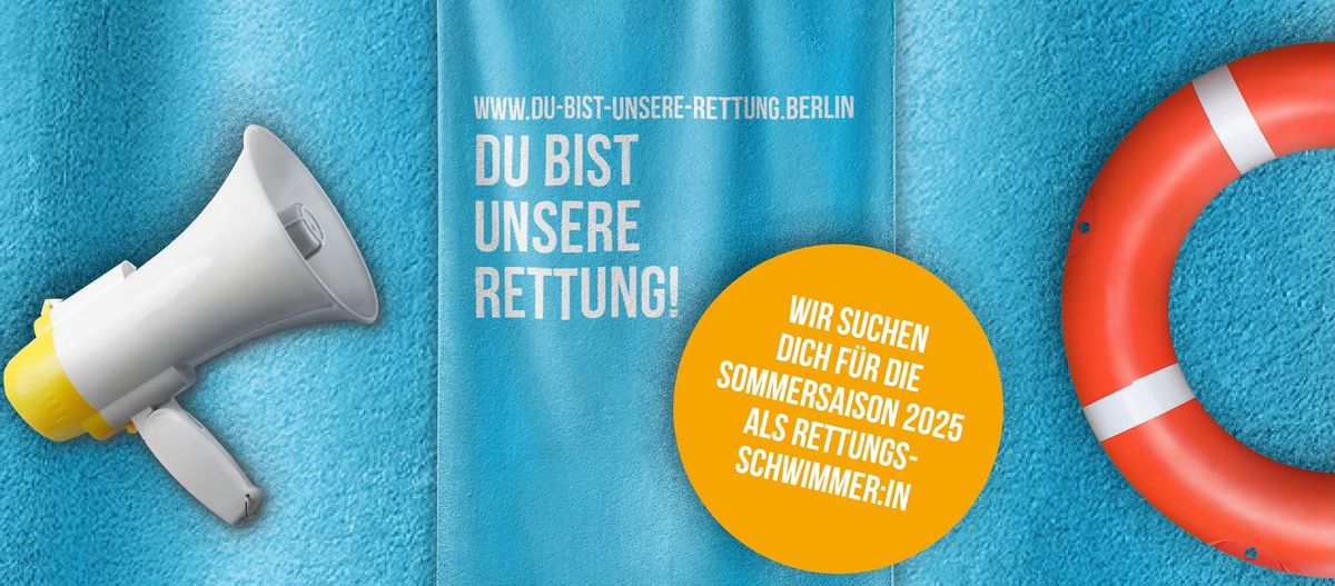 Walk-In-Bewerbungstag f\u00fcr Rettungsschwimmer:innen oder die, die es werden wollen