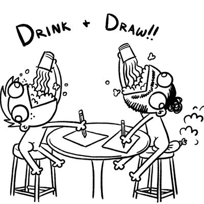 Drink and Draw