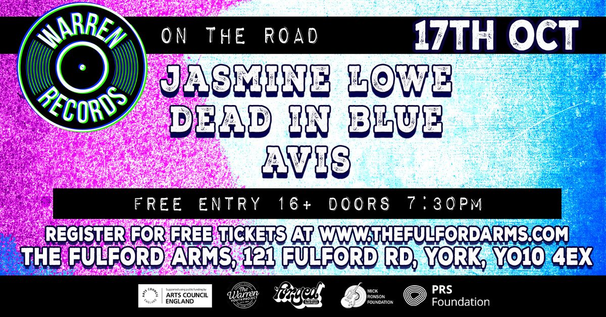 JASMINE LOWE | DEAD IN BLUE | AVIS