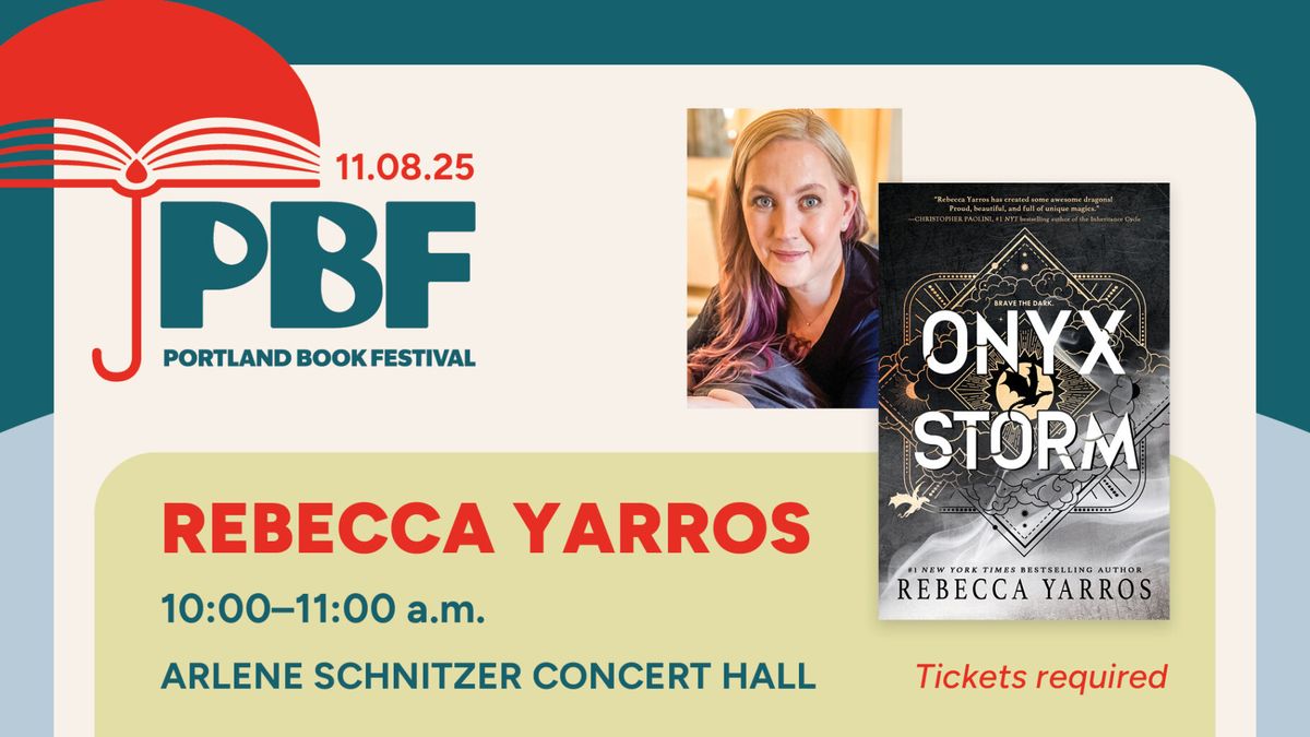 Portland Book Festival: Rebecca Yarros