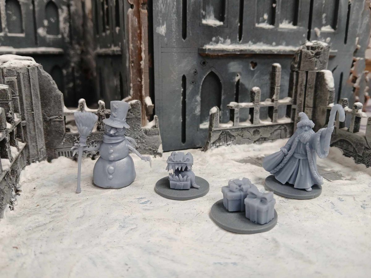 Christmas Model Painting for Children - Bristol Independent Gaming