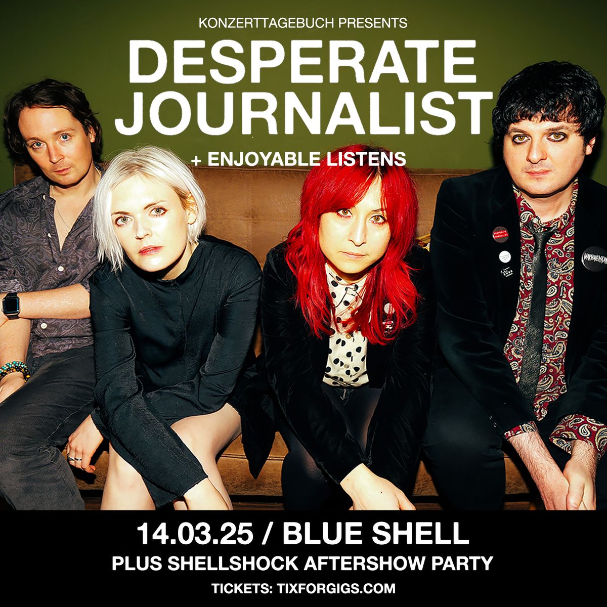 Desperate Journalist K\u00f6ln 2025 (Special Guest: Enjoyable Listens)