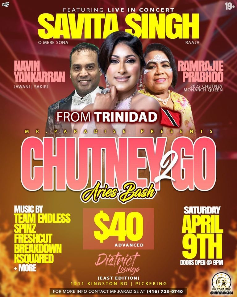 Chutney 2 Go 2022 - EASTEND EDITION