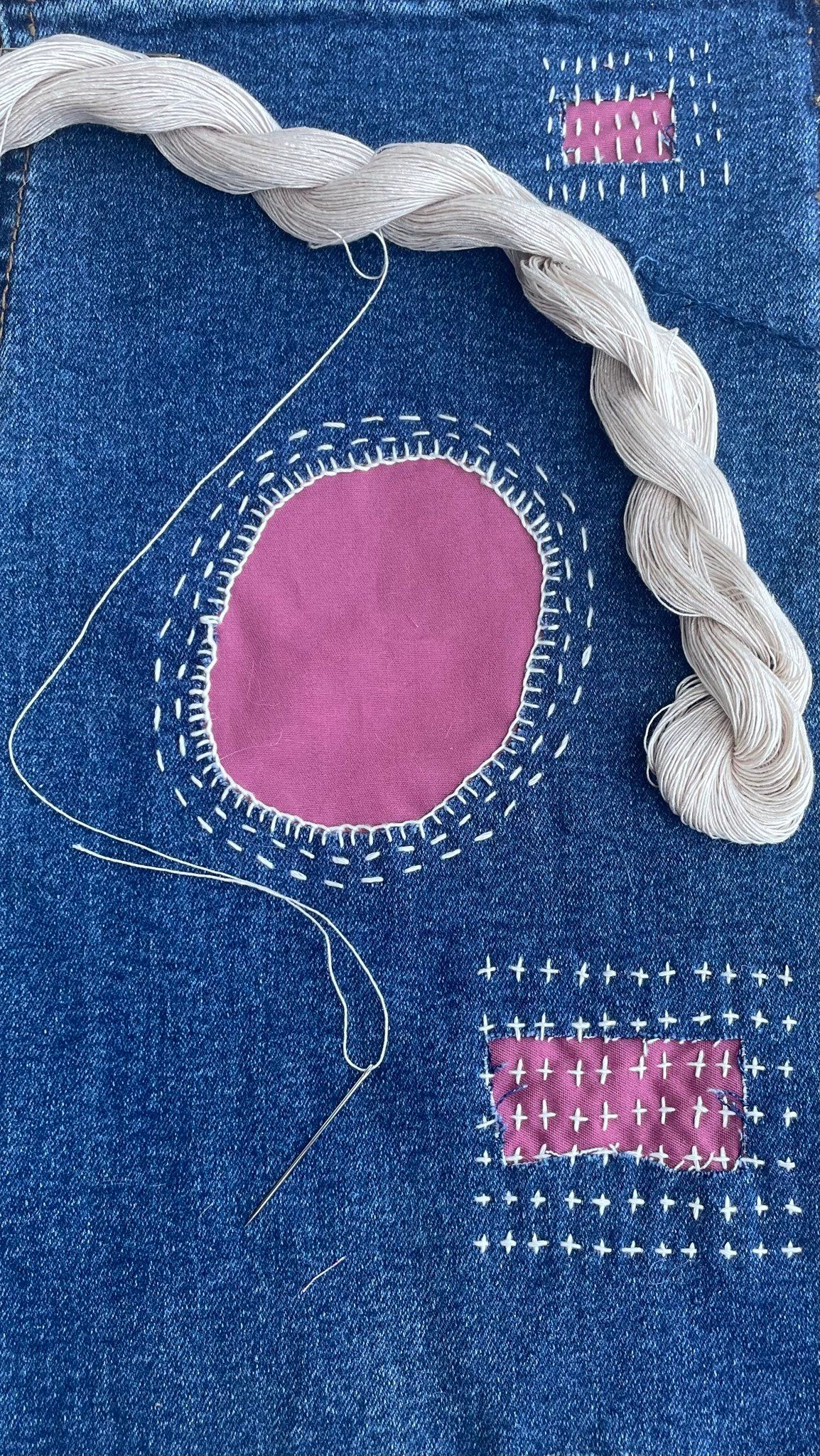 Workshop: Advanced Sashiko Mending with Claire Campo