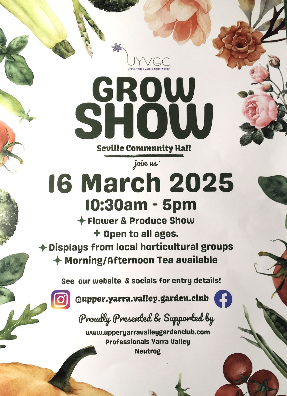  UYVGC GROW SHOW