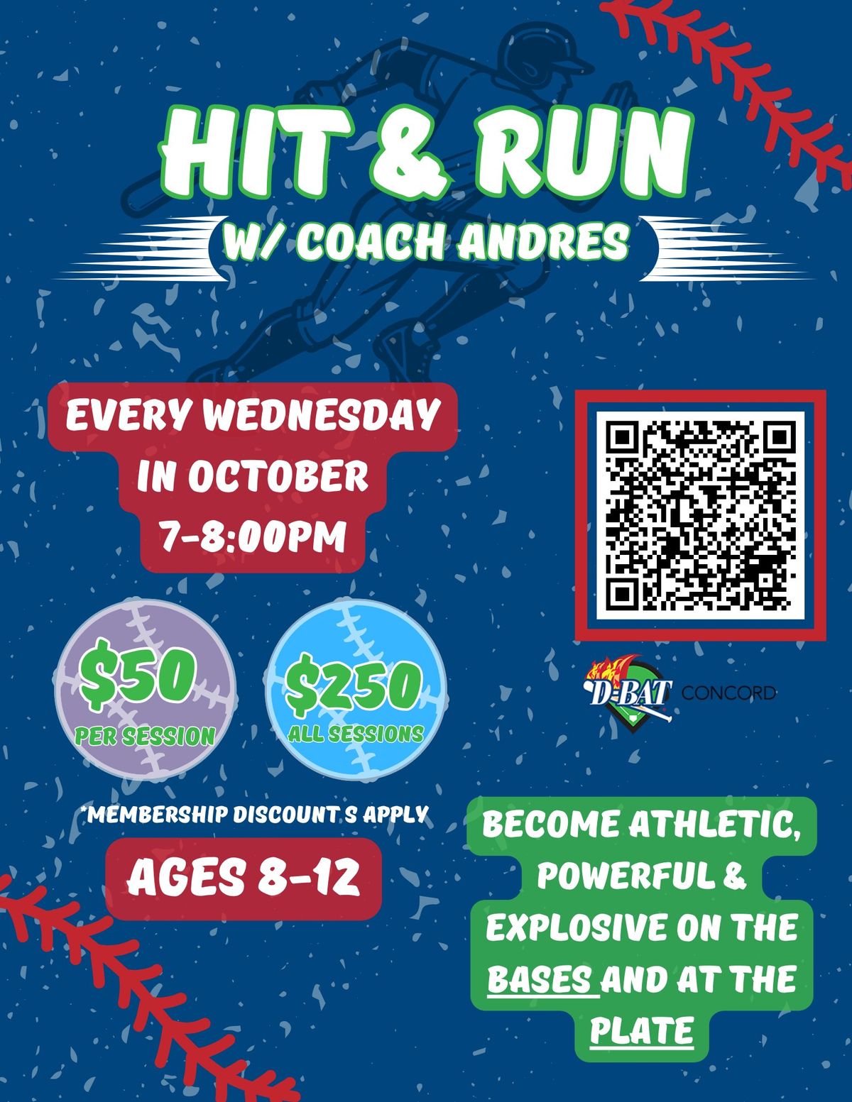 Hit & Run w\/ Coach Andres