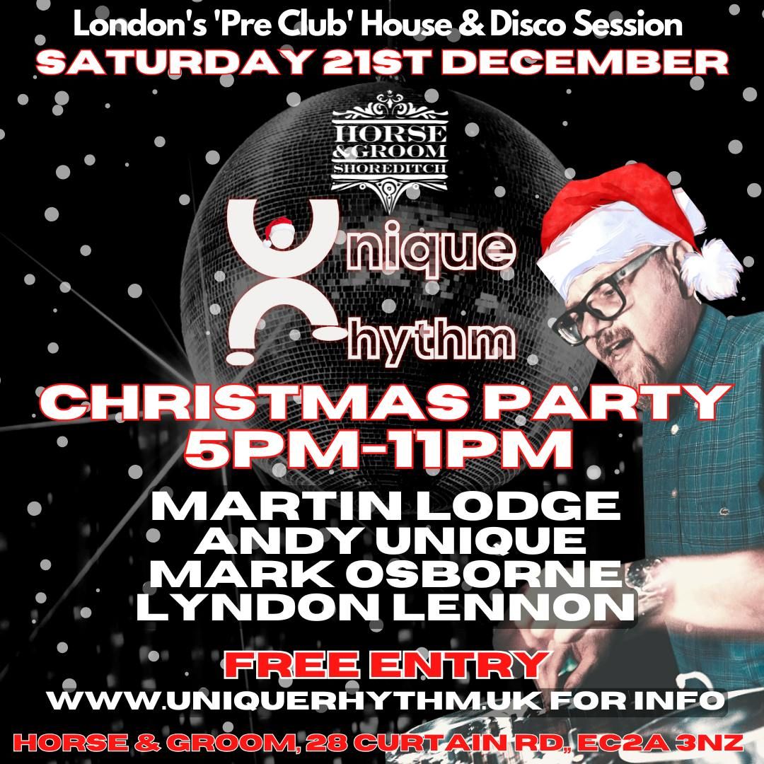 Unique Rhythm free Christmas daytime party