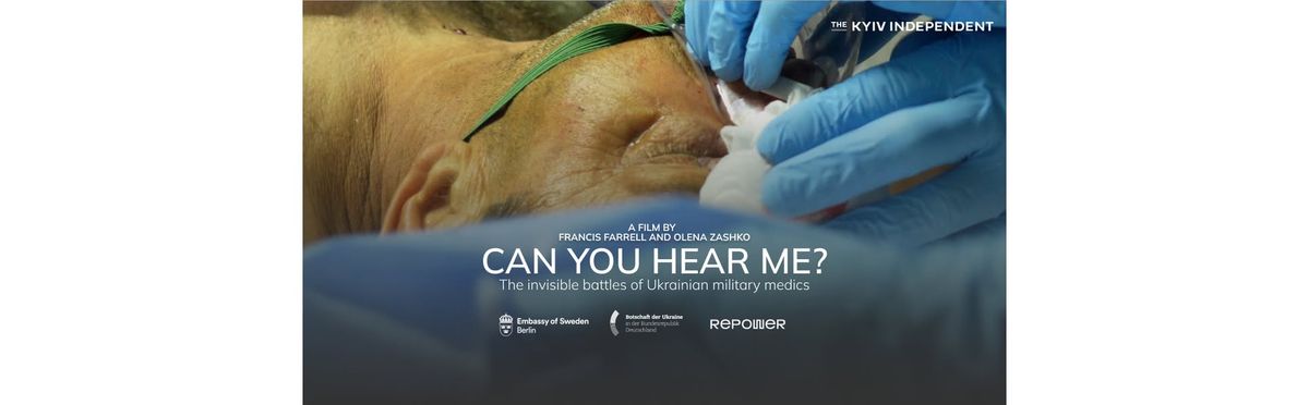 "Can You Hear Me? - The Kyiv Independent film screening in Berlin