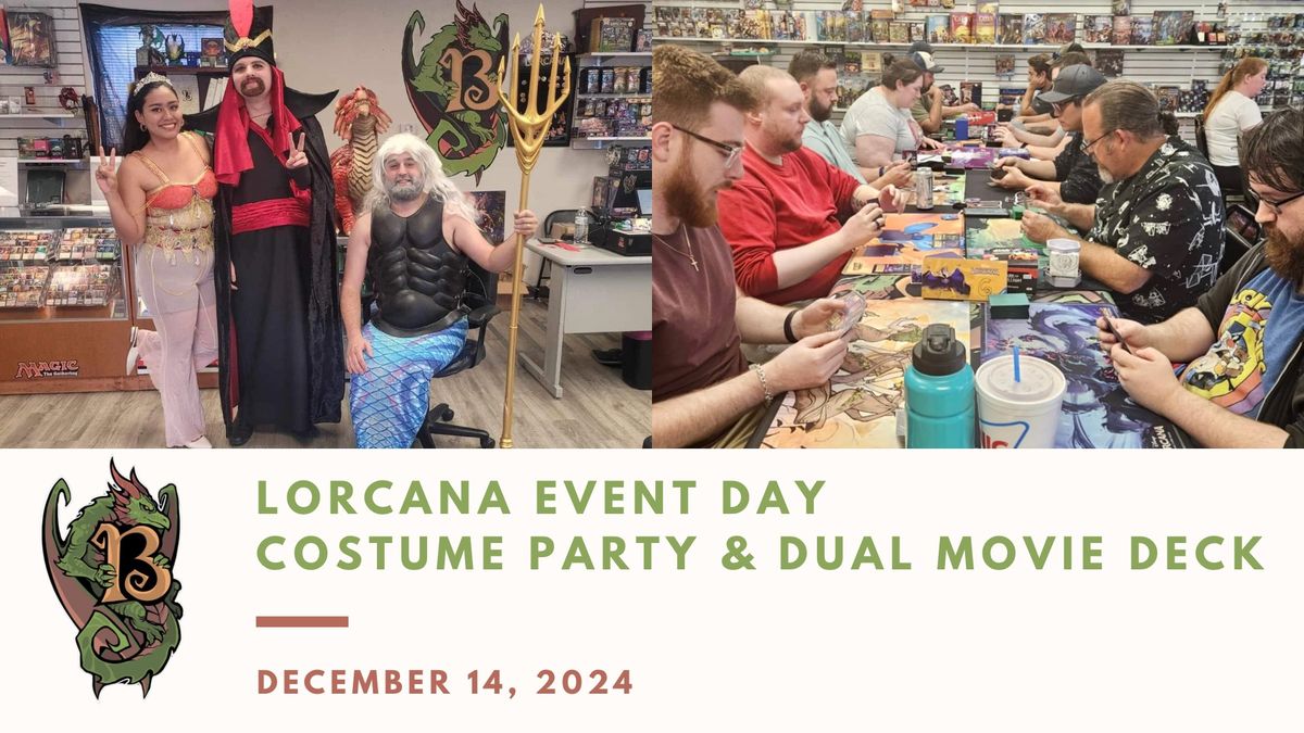 Loracana Event Day - Costume Party and Dual Movie Deck 