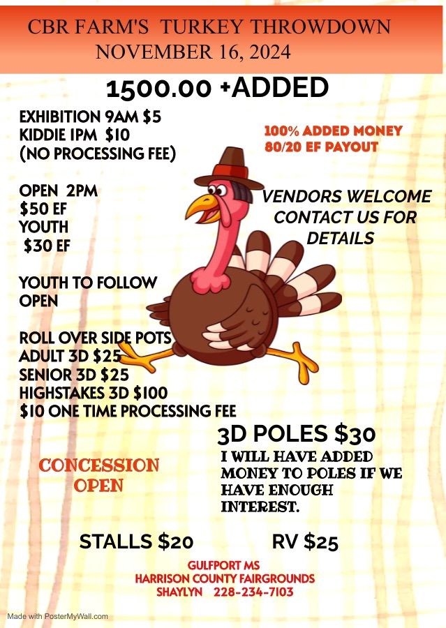 CBR FARM\u2019S TURKEY THROWDOWN  