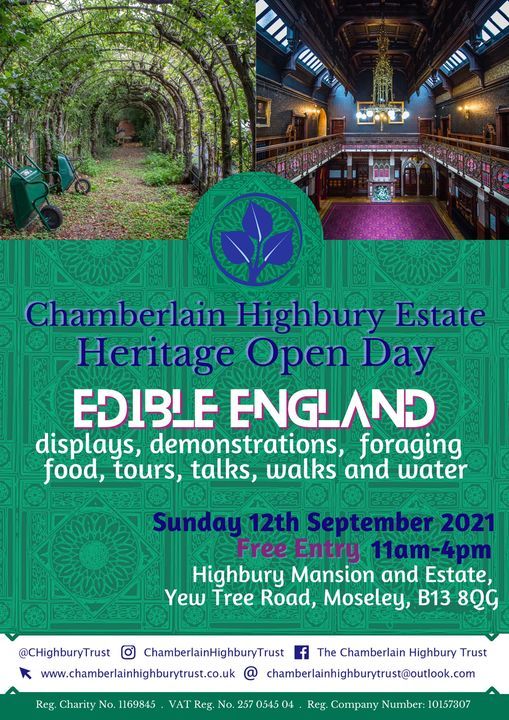 Heritage Open Day 2021 - Edible England