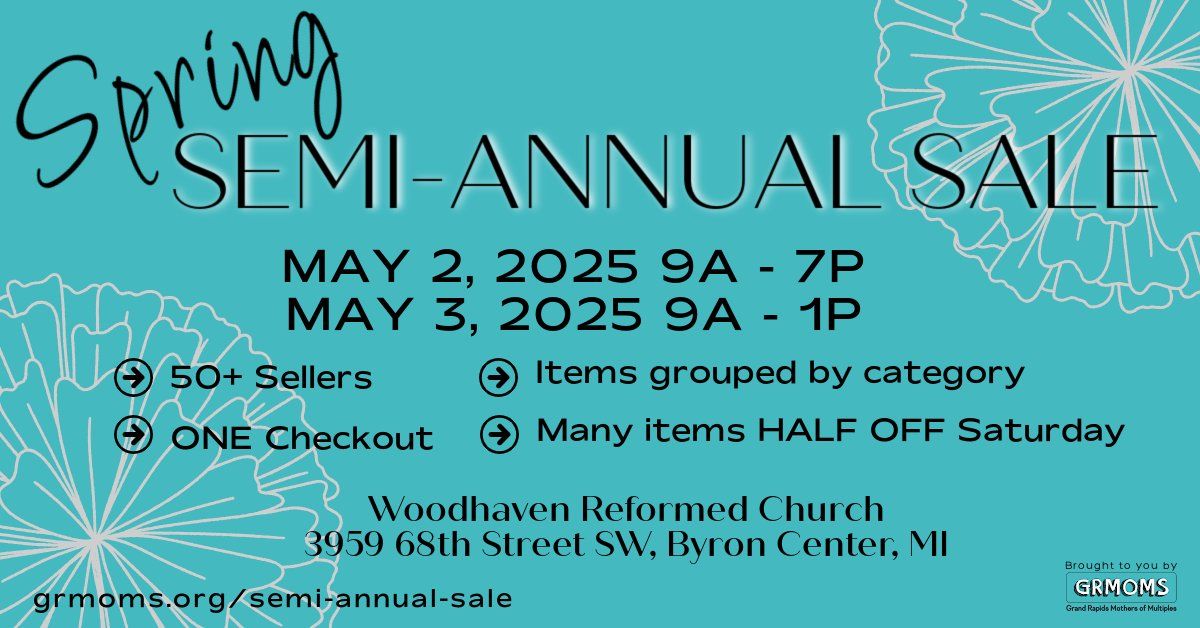 Spring 2025 Semi-Annual Sale