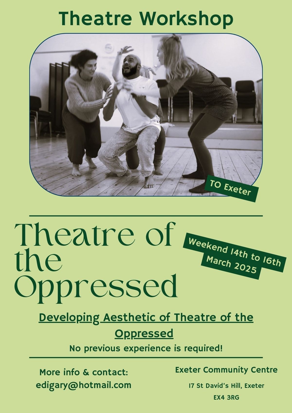 Theatre of Oppressed Workshop