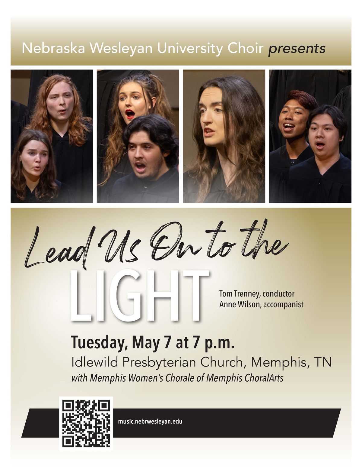 Nebraska Wesleyan University Choir Presents: Lead Us On to the Light