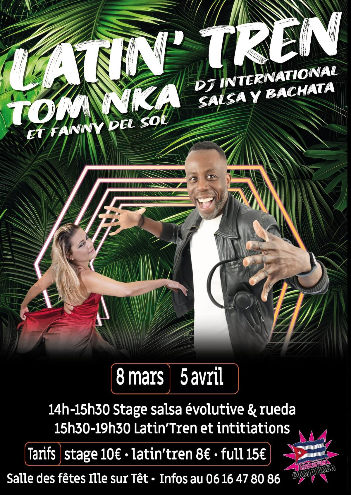 LATIN\u2019TREN by DJ TOM NKA + Stage Salsa Cubaine (Casino)   