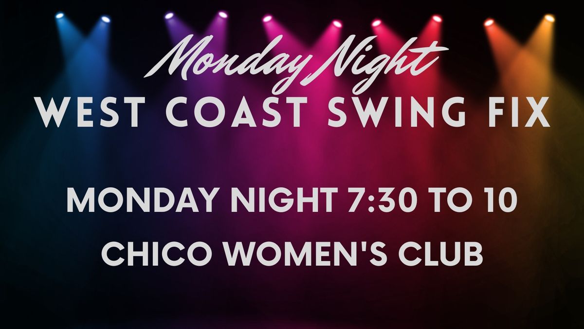 Monday Night West Coast Swing Fix