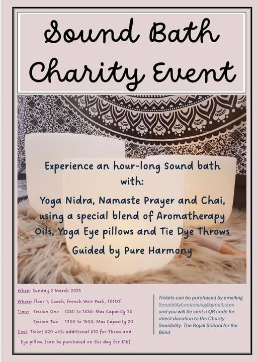 Sound Bath Charity event - Session 1 