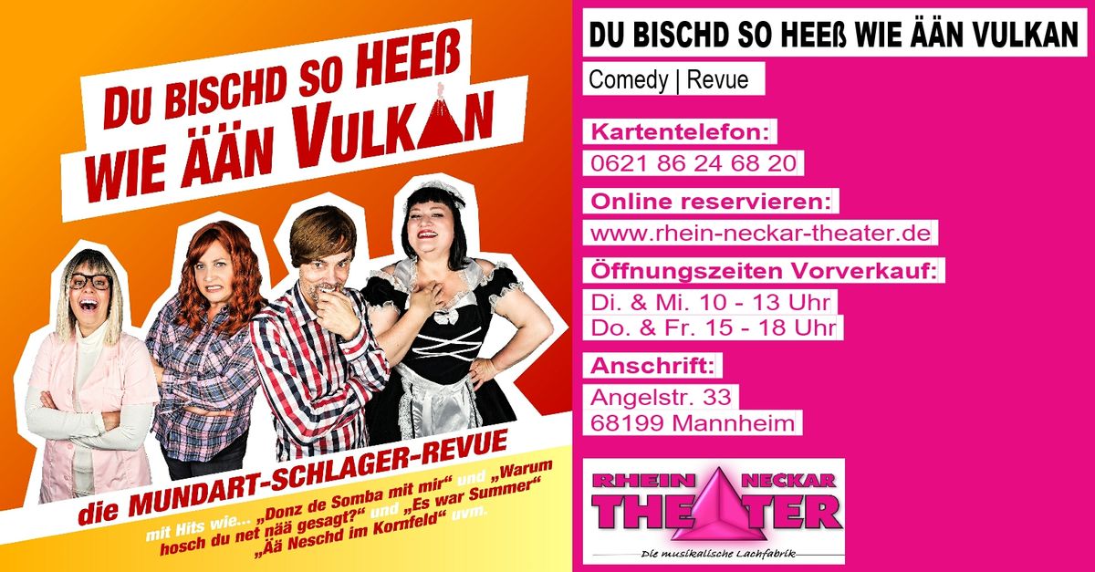 Du bischd so hee\u00df wie \u00e4\u00e4n Vulkan | Schlager-Comedy-Revue