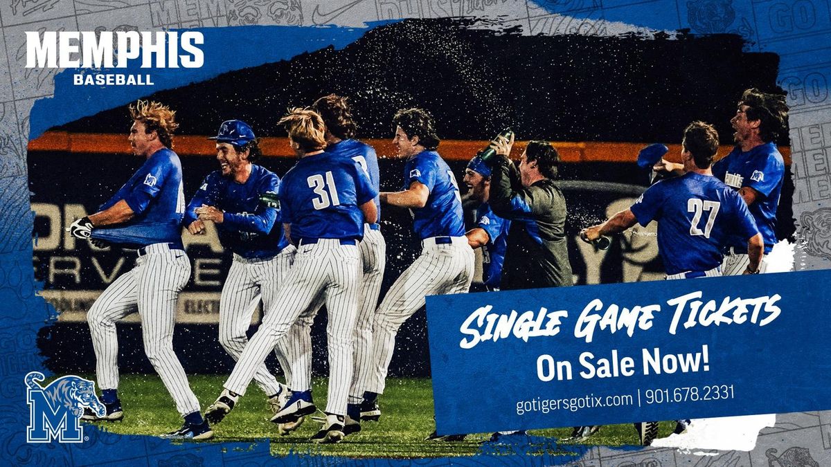 Parking Memphis Tigers at Ole Miss Rebels Baseball