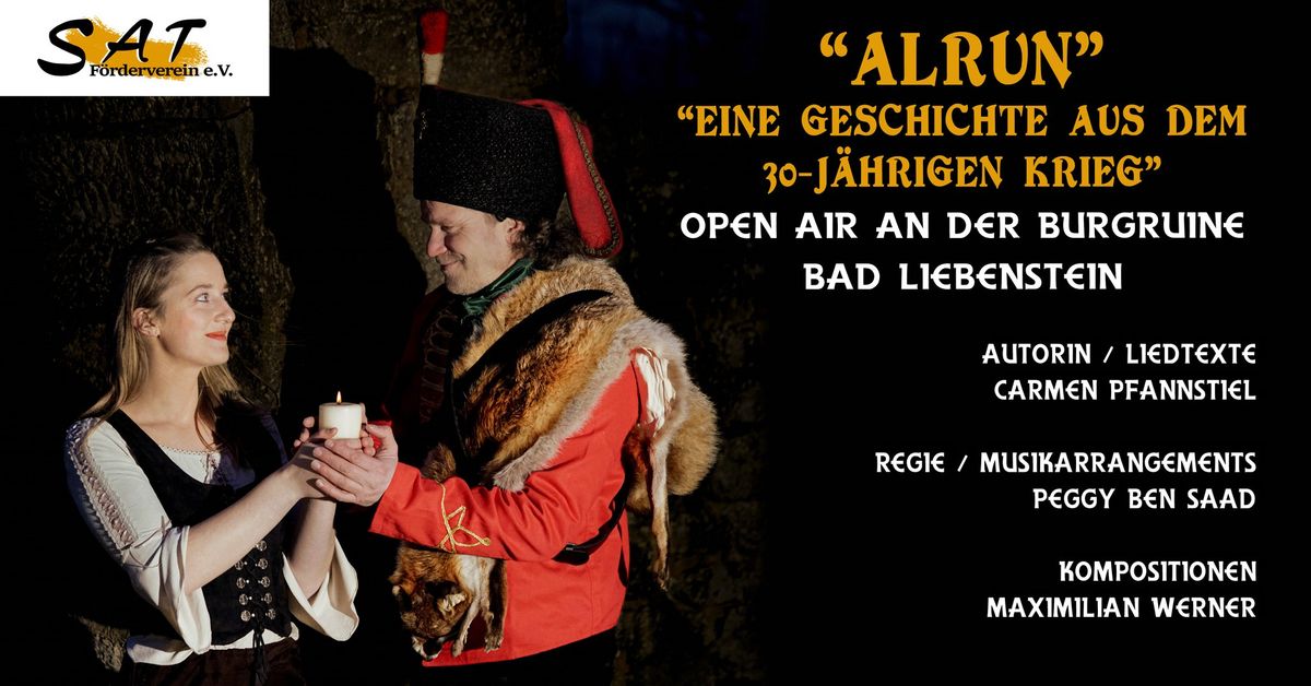 "Alrun" Eine Geschichte aus dem 30-j\u00e4hrigen Krieg - Das Theatermusical 2024 