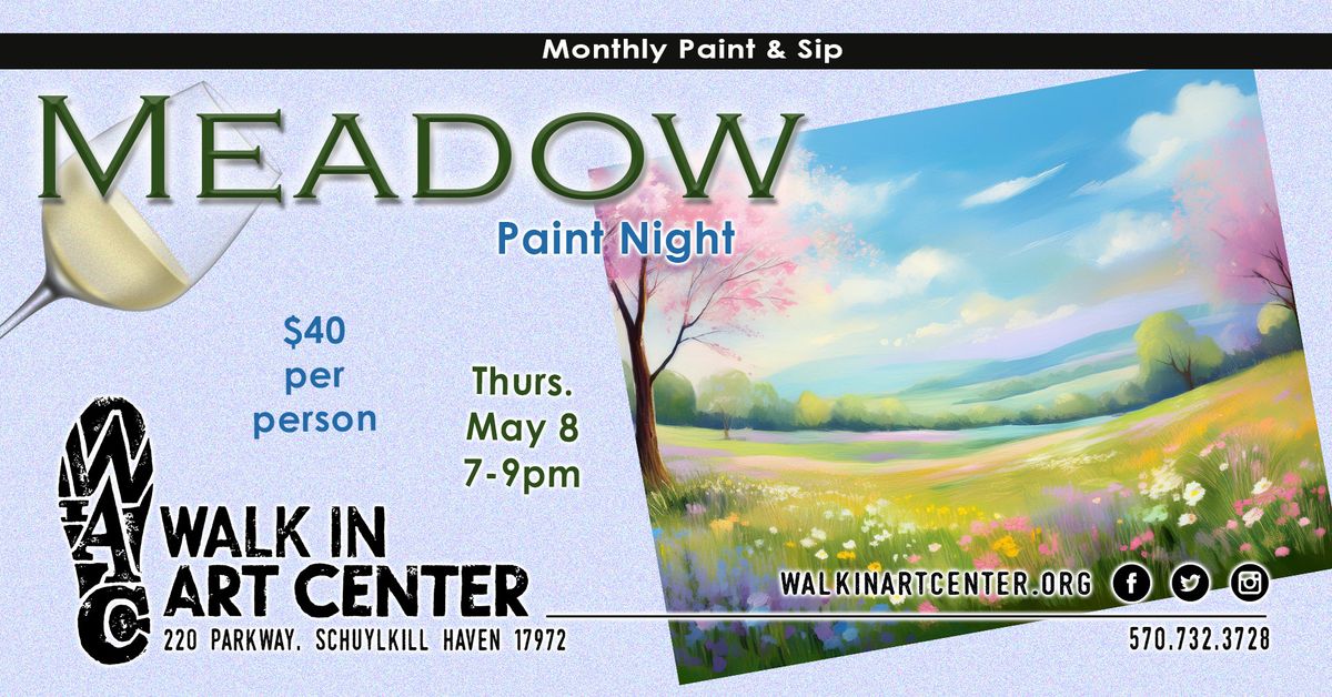 Meadow Paint Night