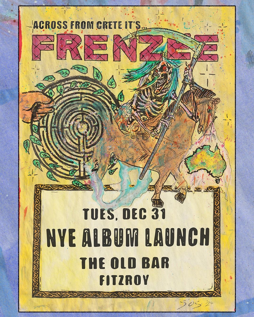 FRENZEE - NYE ALBUM LAUNCH at The Old Bar