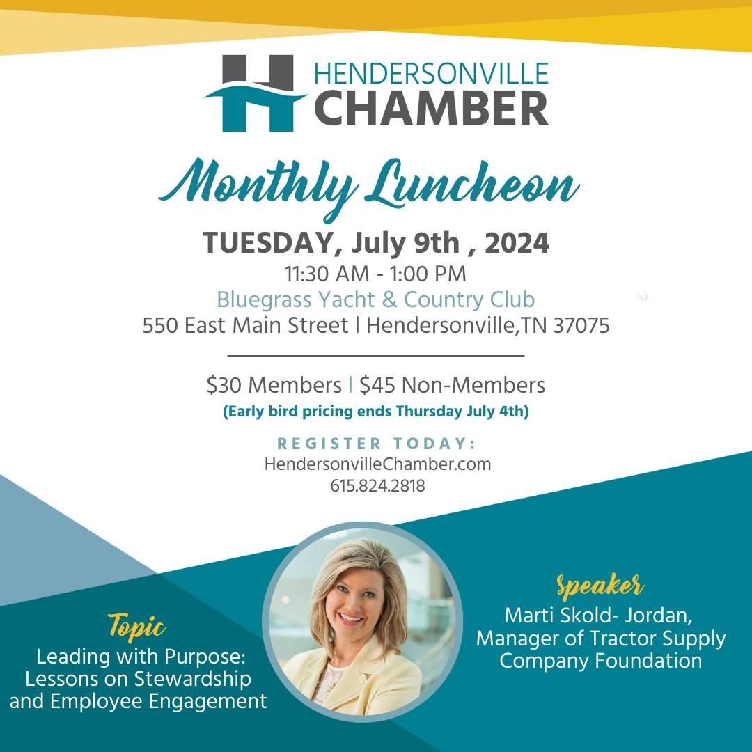 July Chamber Luncheon