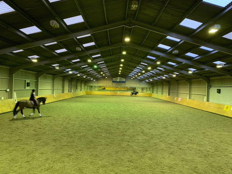 Indoor Dressage training with Becci Hadley at Strecholt 11th Oct