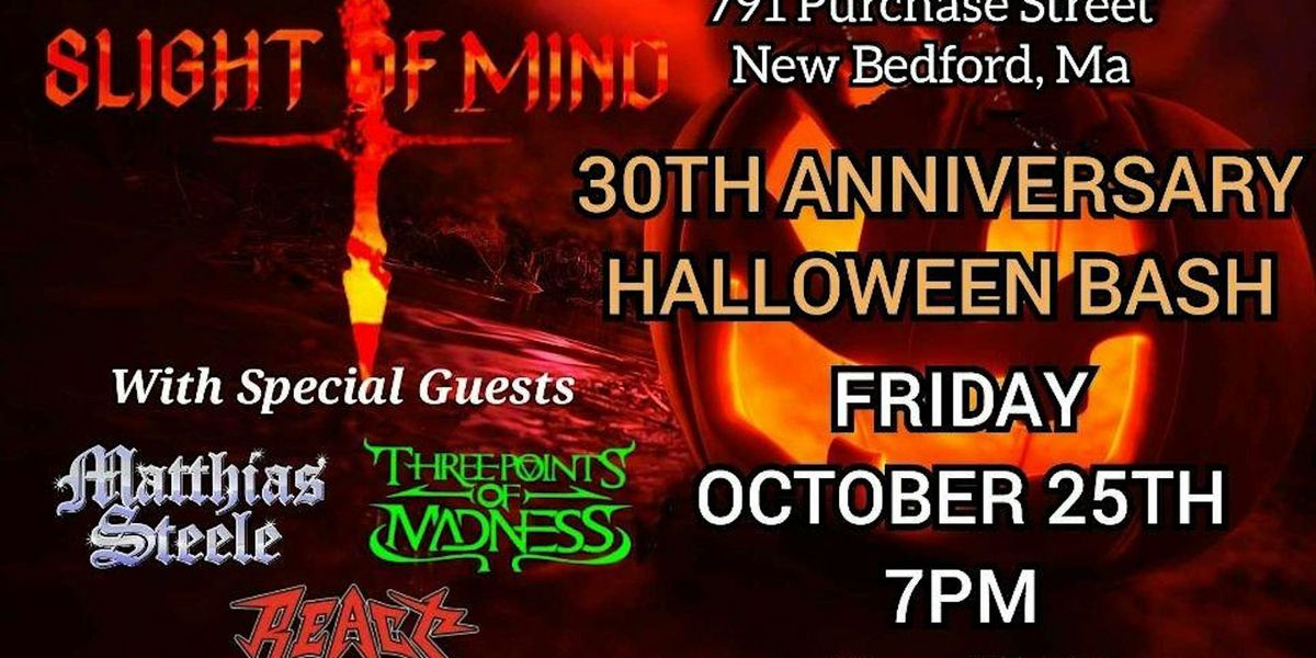 Slight of Mind 30th Anniversary Halloween Bash